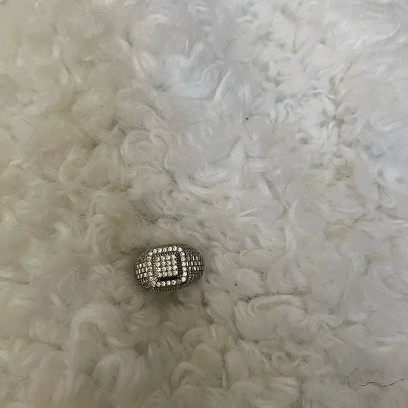 NEW GEOMETRIC SILVER COLOR RING - Picture 7 of 7